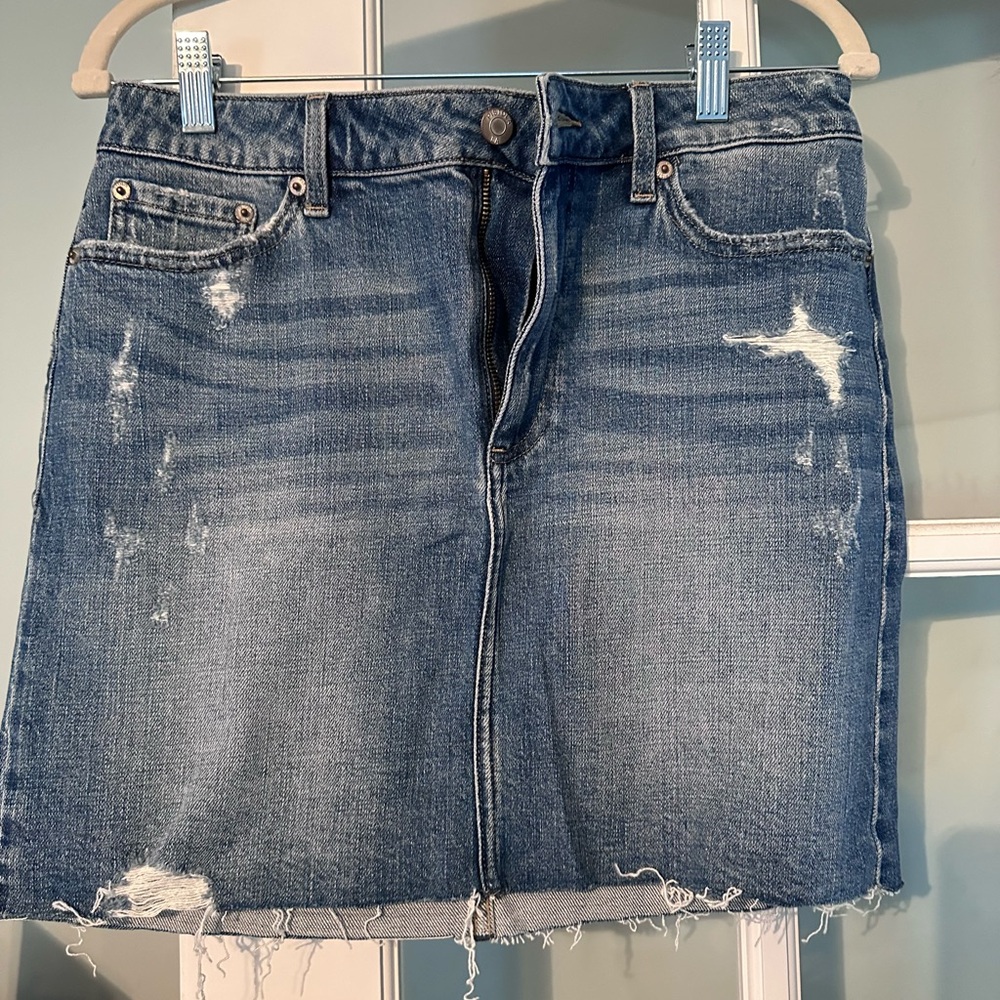 Denim skirt